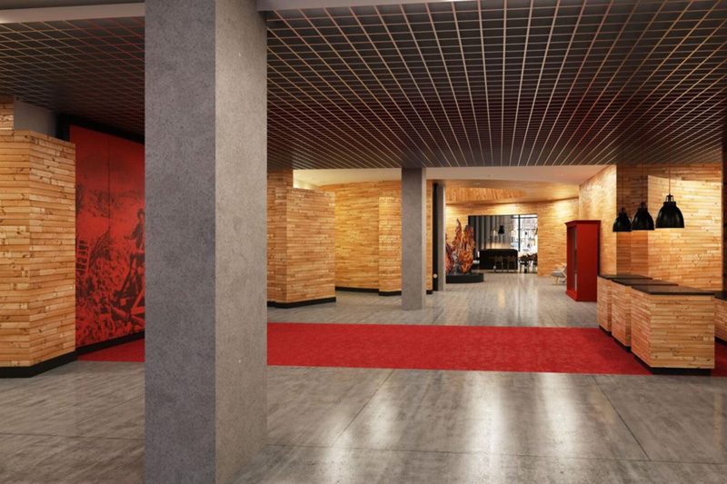 Hotel Indigo Denver lobby