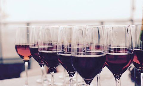 marques de riscal spanish red wine glasses feature