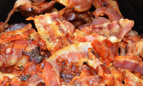 beer candied bacon