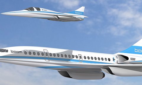 Boom Supersonic Airplane Prototype