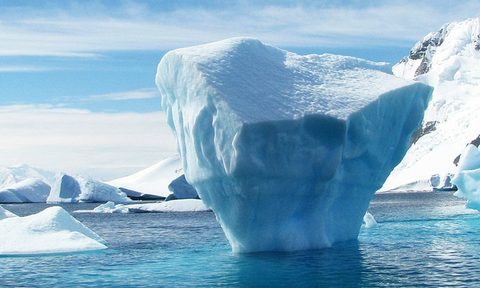 Giant Iceberg in Antarctica