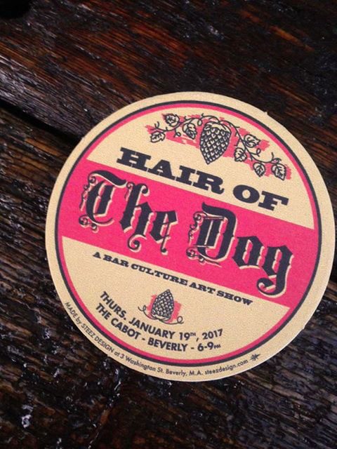 hair dog art show elevates bar culture hotd coaster
