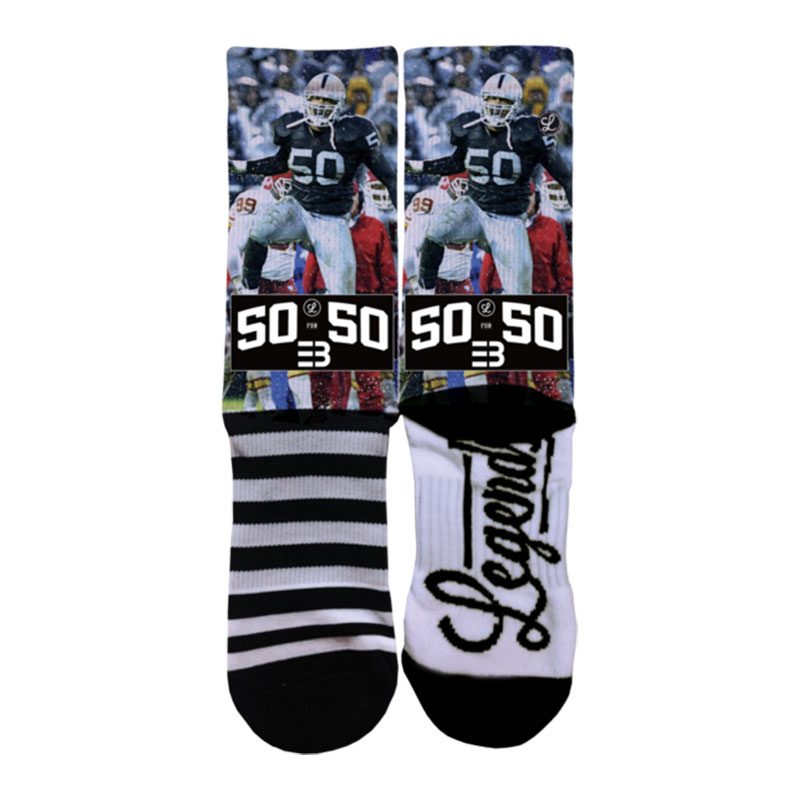 Legend's 50 for 50 socks