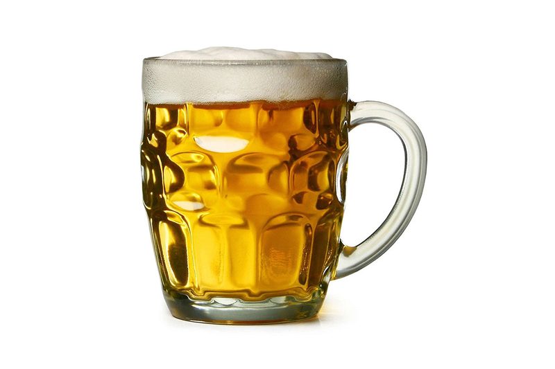 Dimple Design Beer Stein