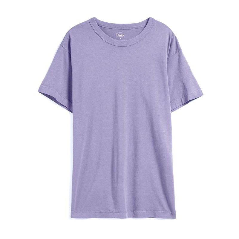 Fifty Tee in Grey Purple