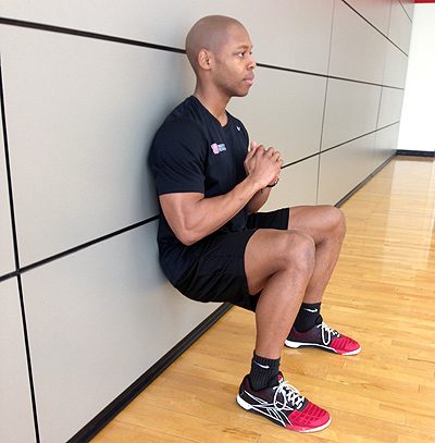 Wall sit
