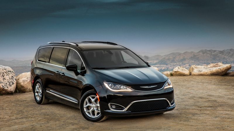 An image of a Chrysler Pacifica minivan
