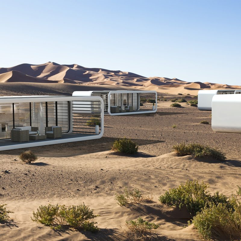 coodo modern mobile home 36 pergola desert