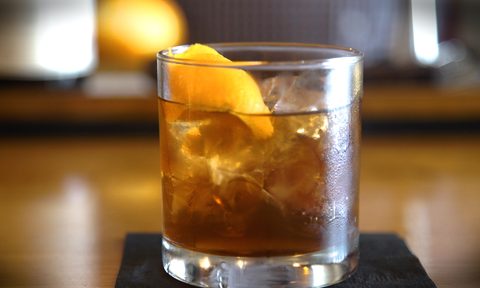 Rum old fashioned