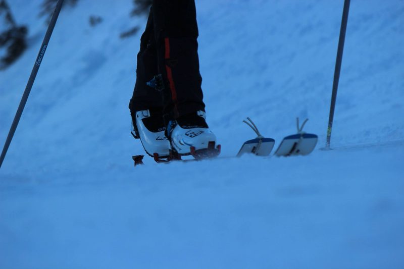 Uphill Skiing