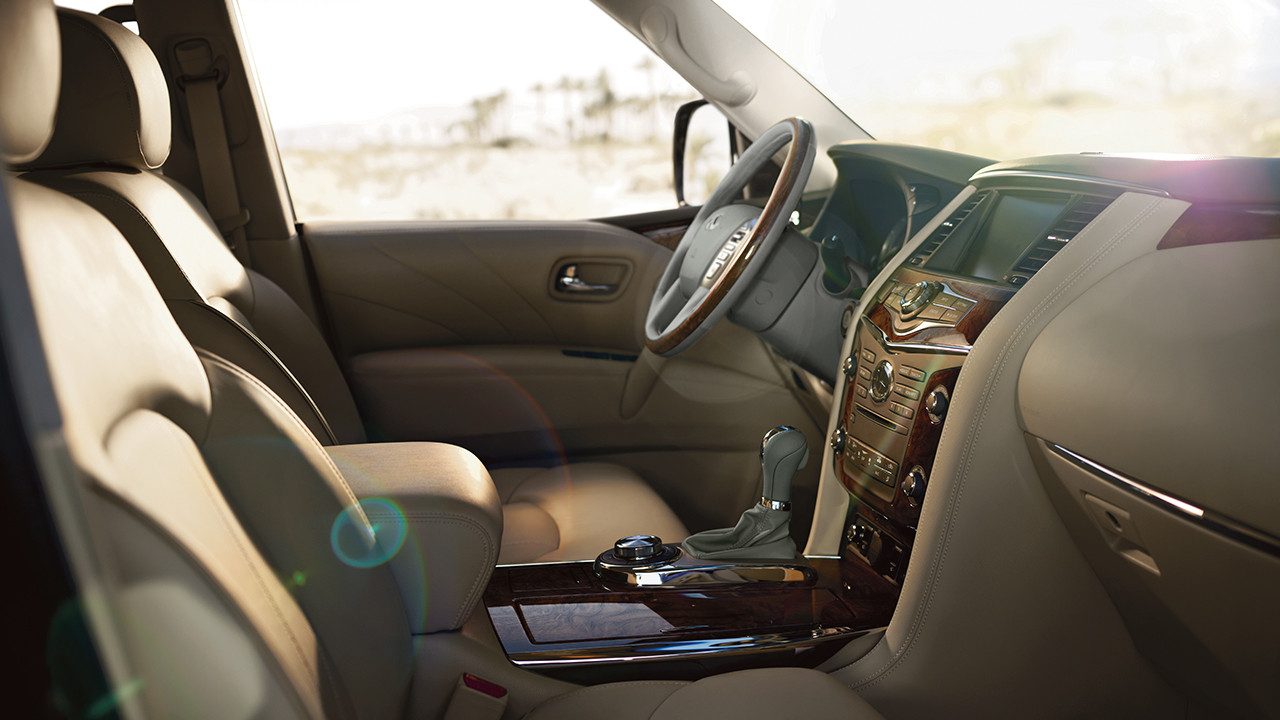 infiniti qx80 monograph 2017 interior dash original