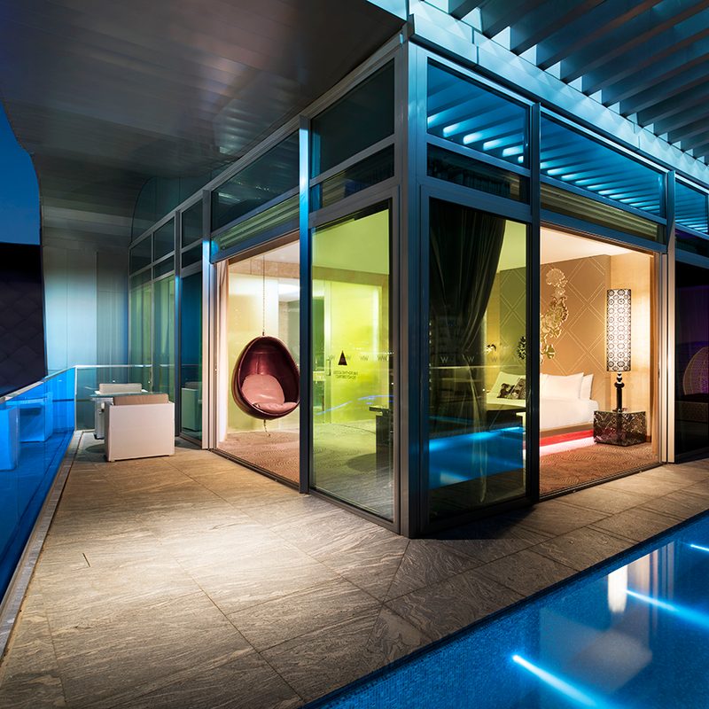 asia high tech hotels w hotel sentosa cove singapore