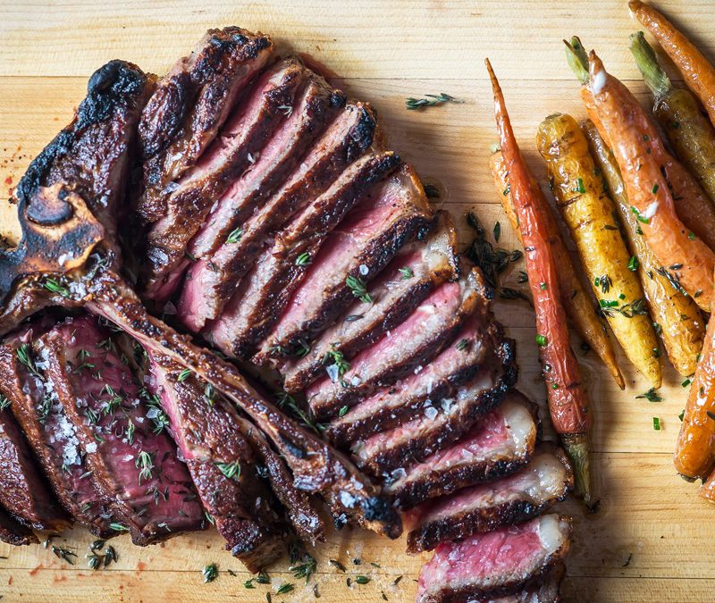 Porter house steak
