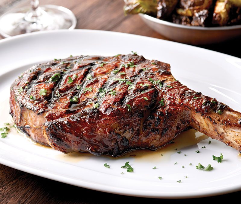Steak bone in ribeye
