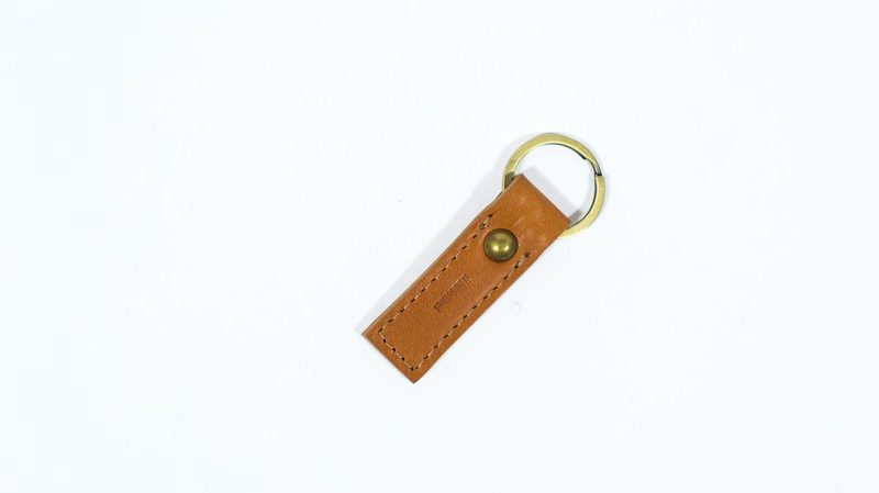 11 Industries Leather Key Chain