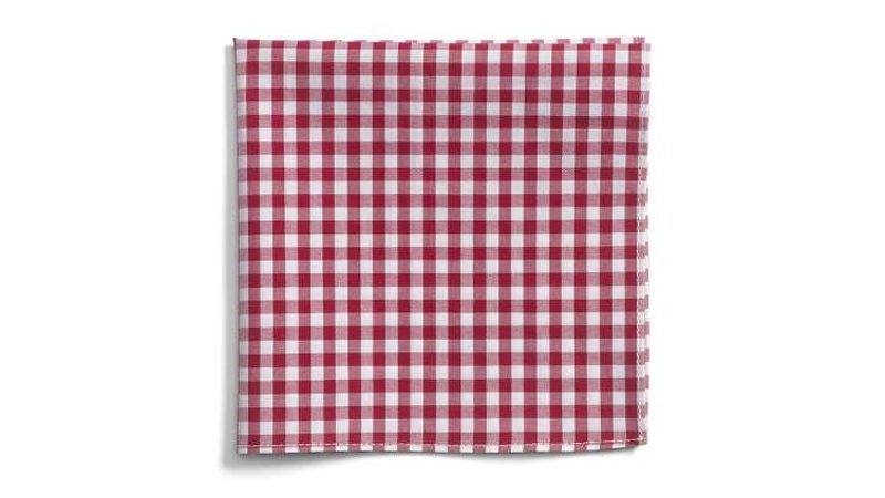 1901 Gingham Cotton Pocket-Square
