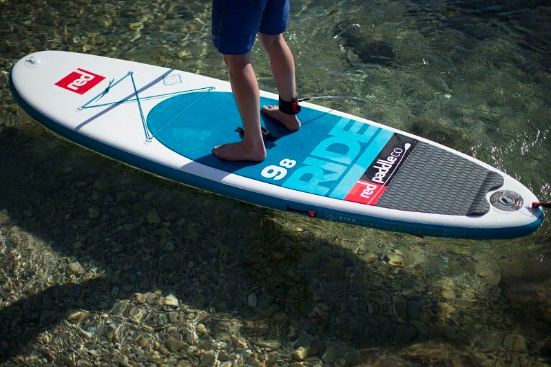 ultraportable sporting goods, man on stand up paddle board