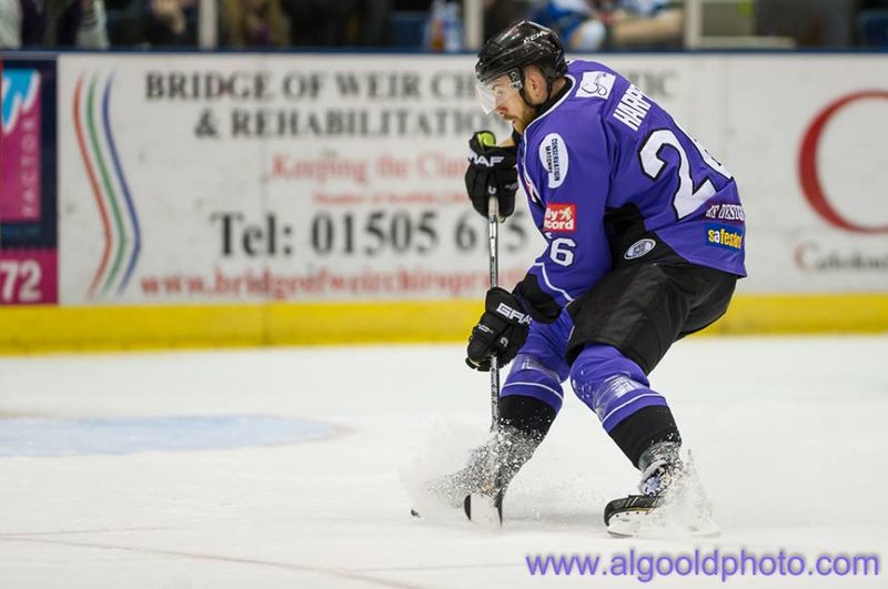 Tristan Cameron Harper playing hockey