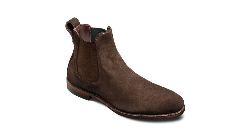 Allen Edmonds Liverpool Suede Chelsea Dress Boots
