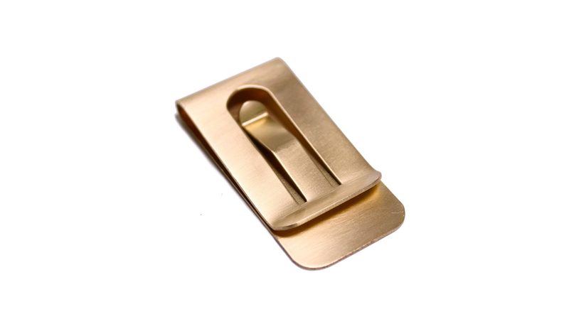 Brass-Money-Clip,-Owen-&-Fred