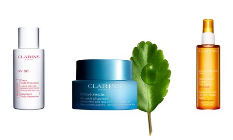 Clarins sun skincare
