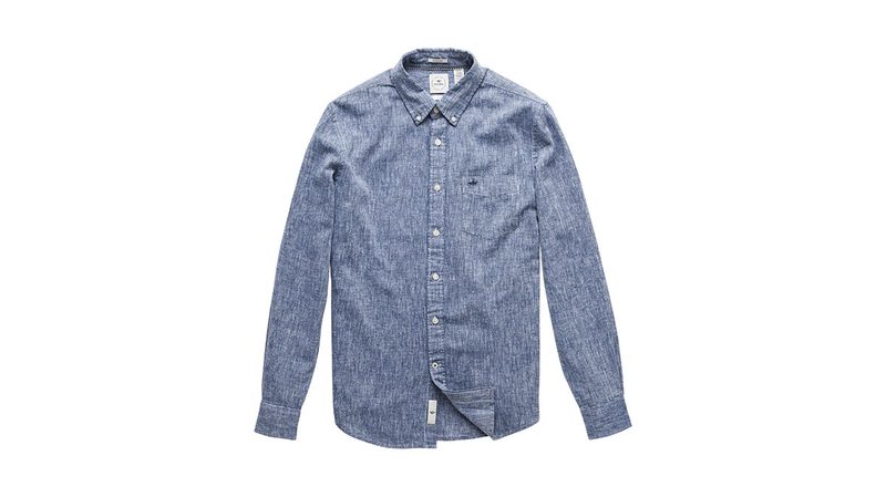 Dockers Premium Slim-Fit Chambray Shirt