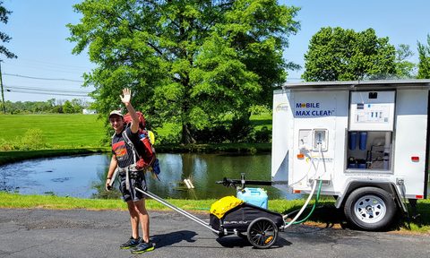 24-Year-Old James Leitner is Walking Across America for Clean Drinking Water