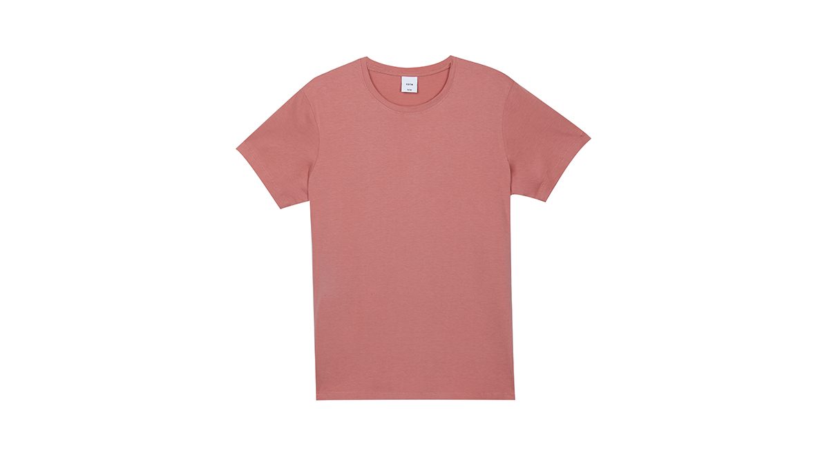 kotn egyptian cotton basics crewt pink