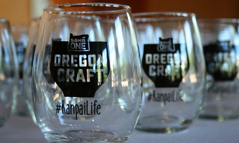 Sake Fest Sake One Oregon Craft Glasses