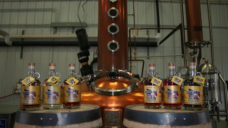 Southern pride distillery Tennessee whiskey trail
