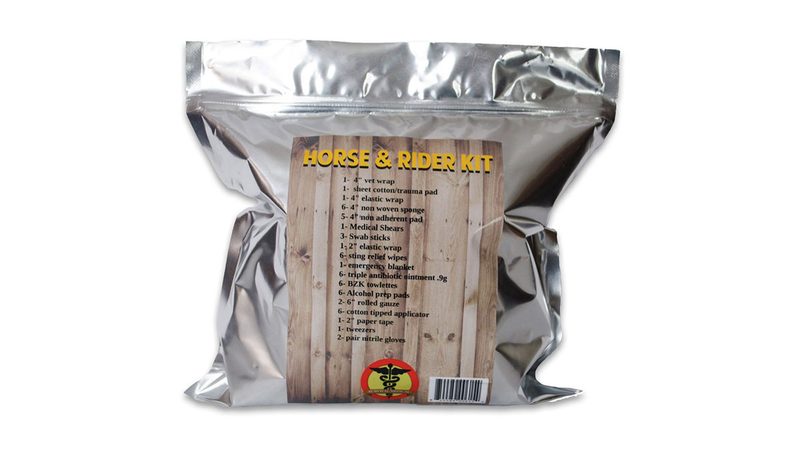The Horse & Rider Kit survival medical supplies