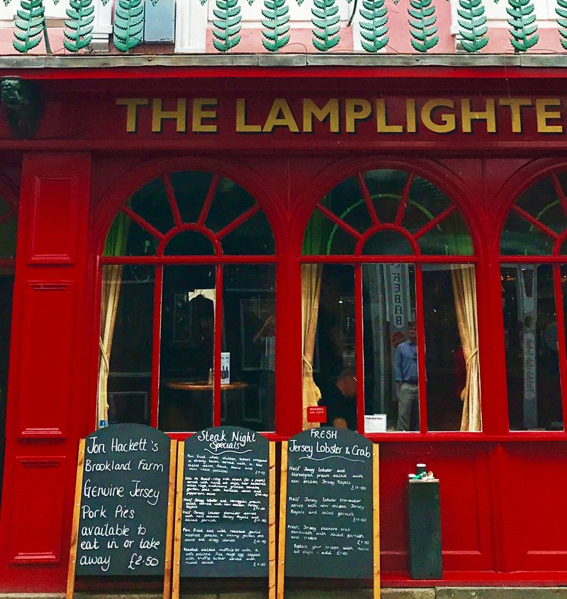 The Lamplighter Pub Old Jersey Island UK