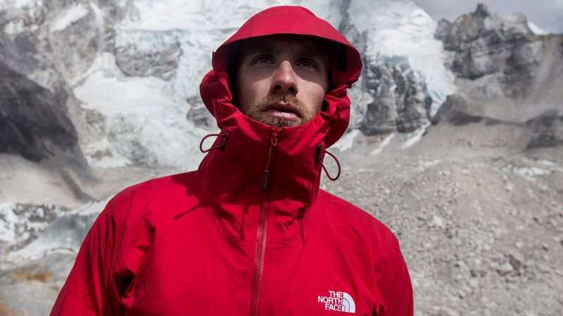 Tristan Cameron Harper wearing north face gear