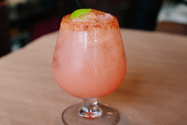 brickwall tavern, pink drink