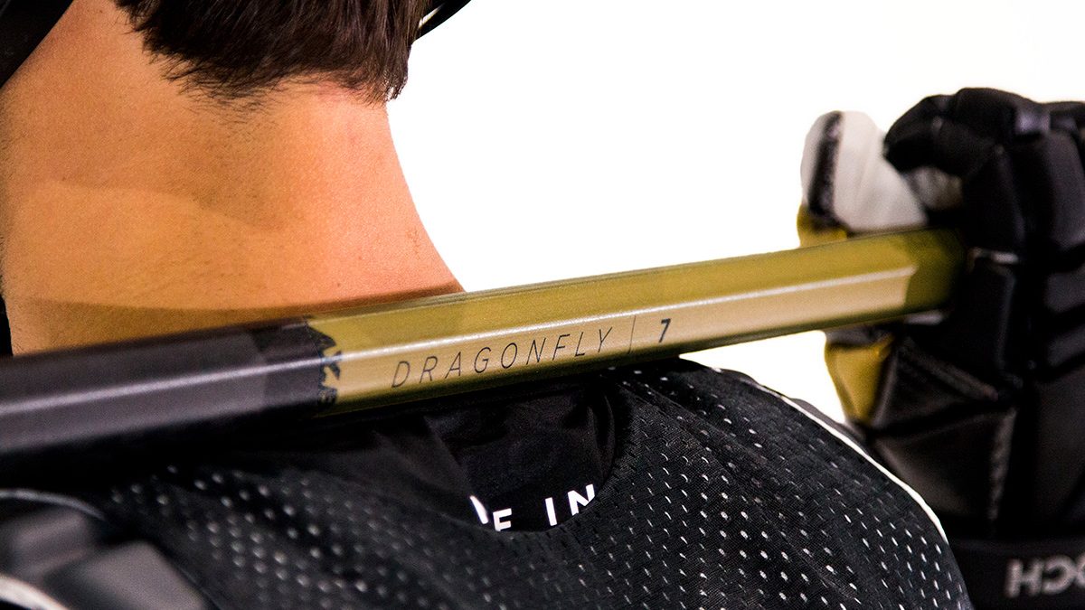 epoch lacrosse limited edition gold stick