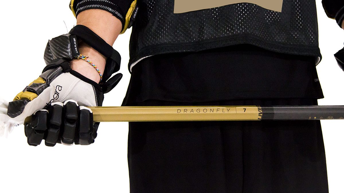 epoch lacrosse limited edition gold stick