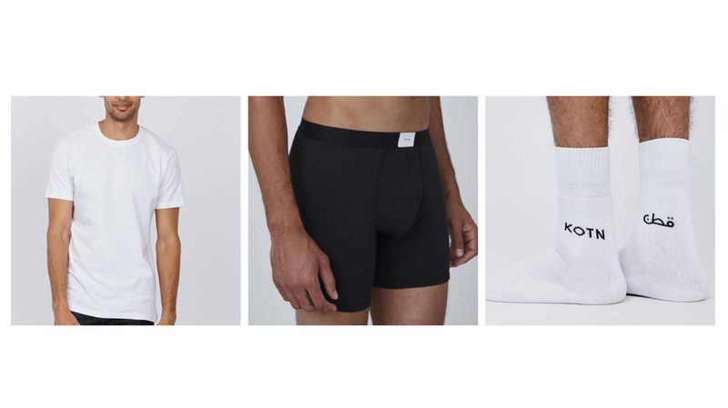 kotin starter kit crew tshirt boxers and socks