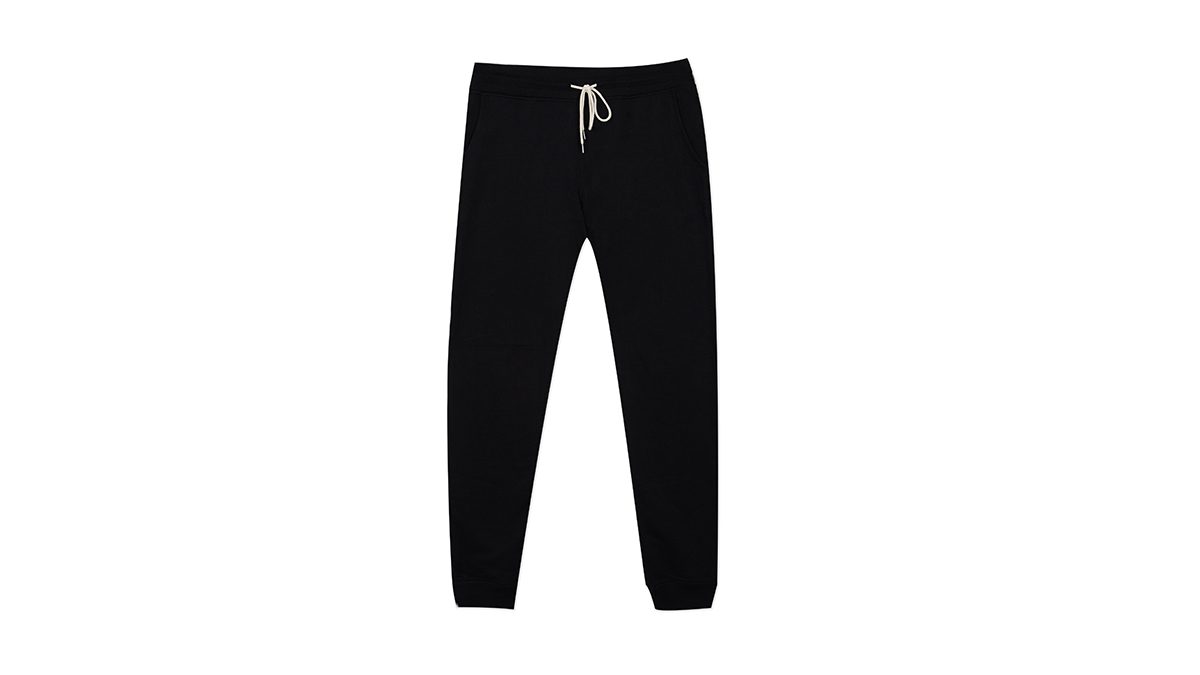 kotn egyptian cotton basics sweatpant black flat