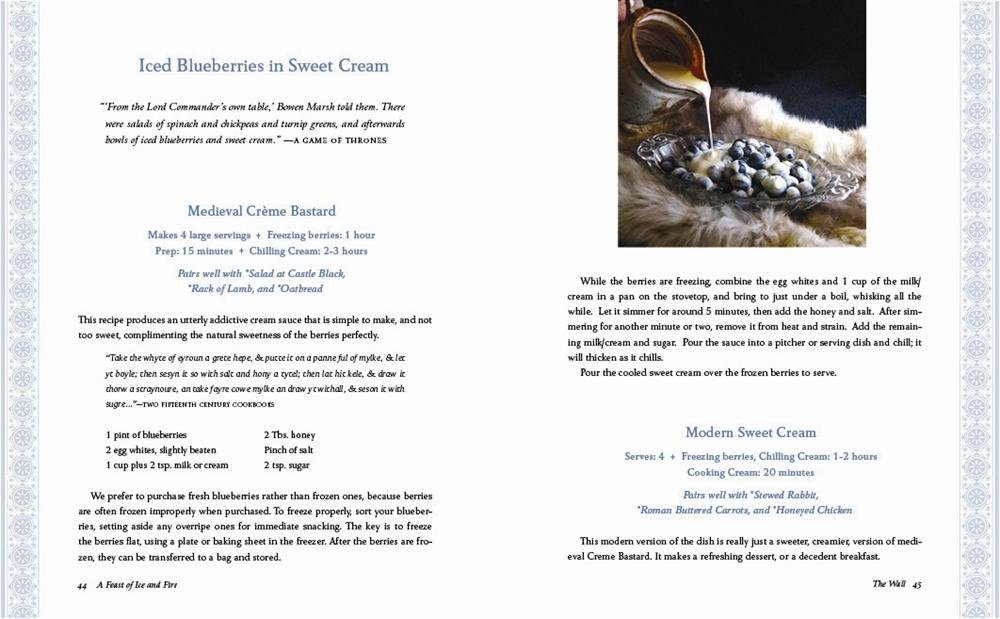 A Feast of Ice and Fire Cookbook