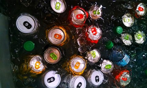 canned beer