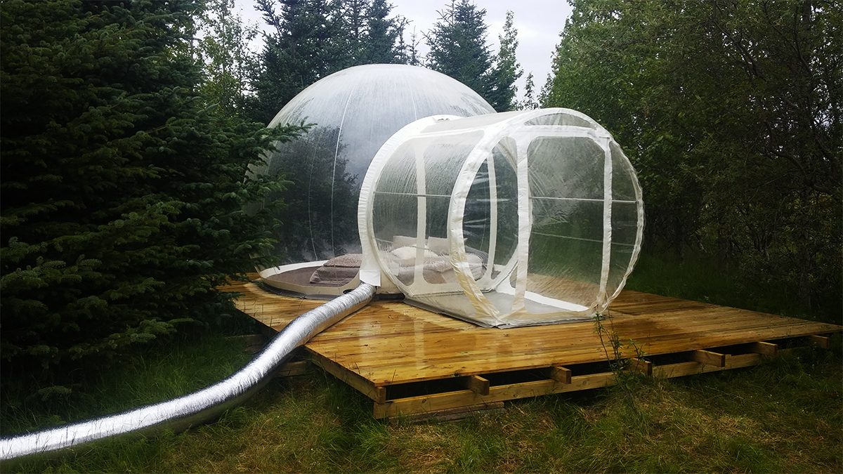 Buuble Hotel in Iceland