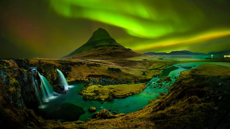 Iceland and Northern Lights