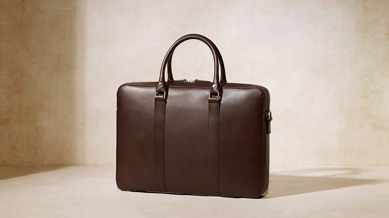 Linjer bag leather