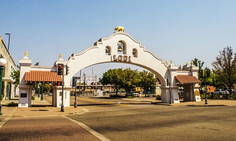 Lodi Arch in California