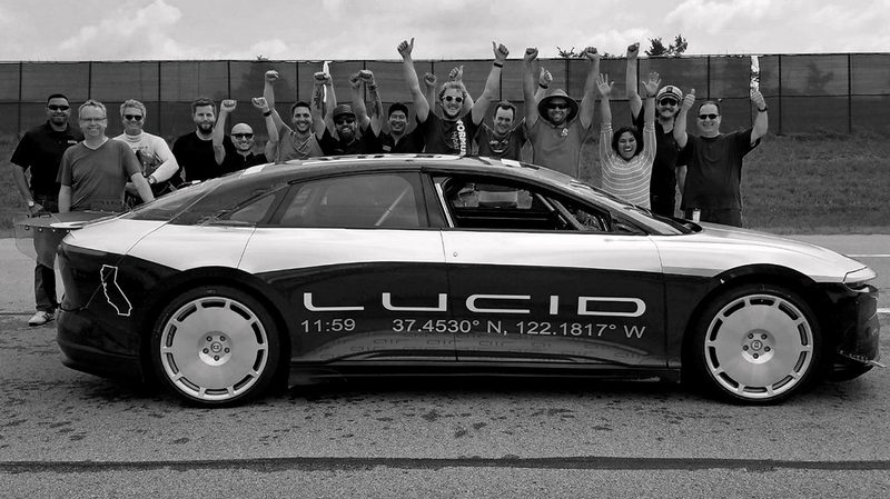 lucid speed car