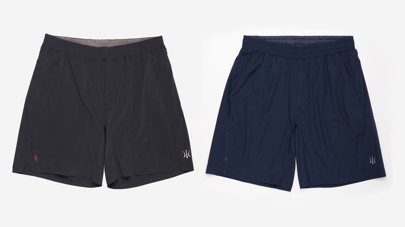 Rhone Mako Shorts Black and Blue