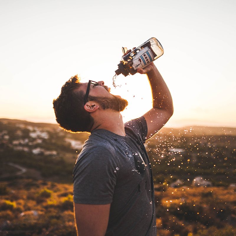 drinking water staying hydrated