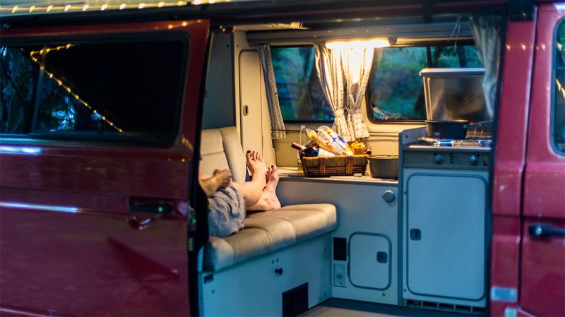 gocamp camper van inside