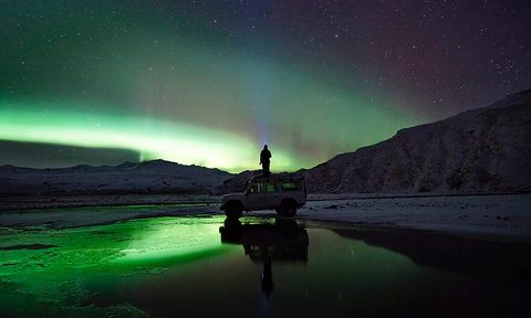northern lights photograph