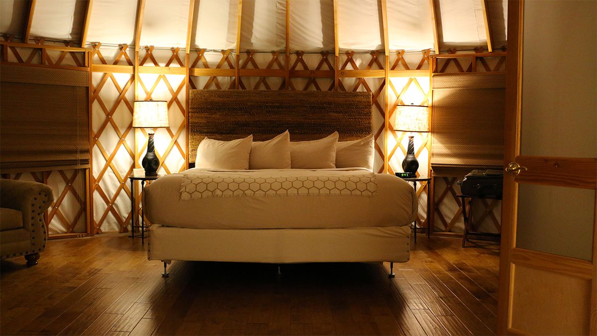 savage river lodge luxury yurt